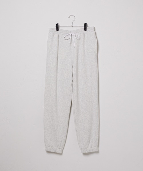 WHIMSIC(ウィムジック)の「【WHIMSIC】フレンチテリースウェットパンツ(スウェットパンツ・レディース・ライトグレー/パープル・FREE)」の4枚目の写真