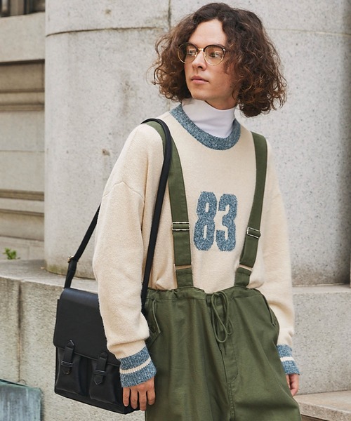 MONO-MART LADY'S(モノマートレディース)の「ナンバリングラインリブニットプルオーバー(ニット/セーター・レディース・アイボリー系/アイボリー/ブラウン/ネイビー・FREE)」の15枚目の写真