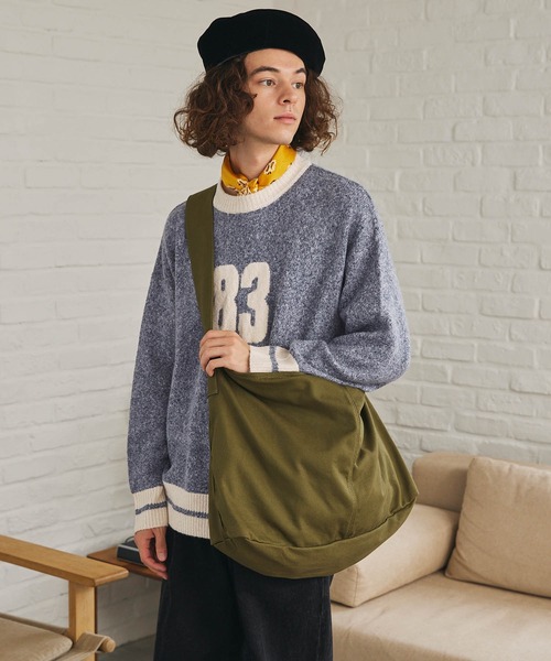 MONO-MART LADY'S(モノマートレディース)の「ナンバリングラインリブニットプルオーバー(ニット/セーター・レディース・アイボリー系/アイボリー/ブラウン/ネイビー・FREE)」の19枚目の写真