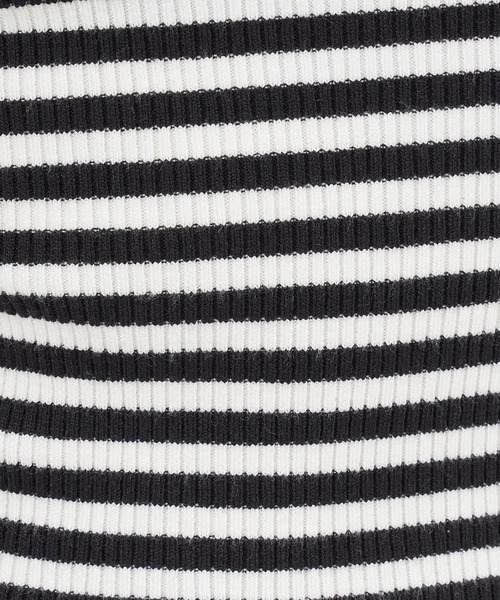 ROYAL PARTY（ロイヤルパーティー）の「ウォッシャブルプチハイネックリブニットトップス（ニット/セーター・レディース・マルチ/ベージュ/ピンク/ブラック/オフホワイト・FREE）」の15枚目の写真