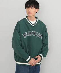 BEAMS HEART | BEAMS HEART / Vネック プルオーバージャケット(スウェット)