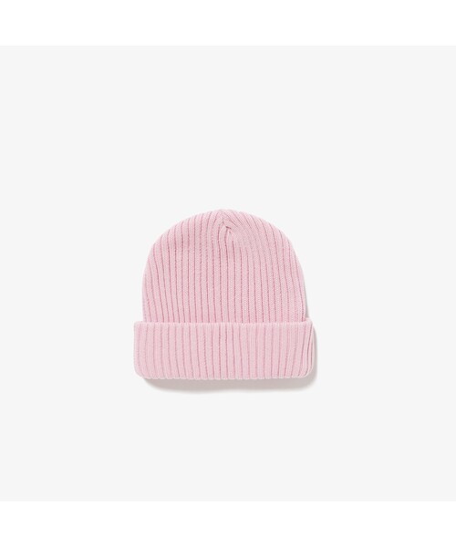 LACOSTE(ラコステ)の「クロックエンブレムニットキャップ(ニットキャップ/ビーニー・メンズ・ネイビー/ピンク/ボルドー/ブルー/ブラック/キャメル・FREE)」の19枚目の写真