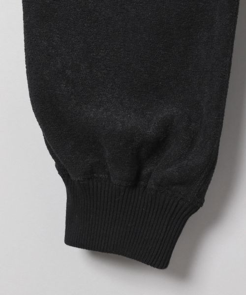 JEANASIS（ジーナシス）の「ブークレジョガーパンツ/167026（スウェットパンツ・レディース・ブラック/アイボリー・FREE）」の9枚目の写真