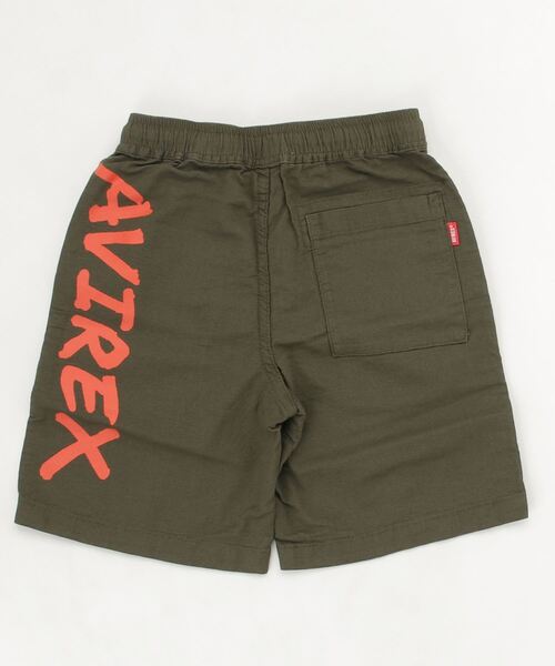 AVIREX（アヴィレックス）の「【KIDS/キッズ】ユーティリティーイージーショーツ/UTILITY EZ SHORT PANT（その他パンツ・キッズ・オリーブ系/ベージュ・M/L/S）」の4枚目の写真