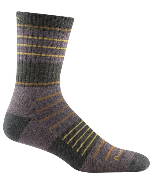 DARN TOUGH VERMONT(ダーンタフバーモント)の「DARN TOUGH/ダーンタフ 5008 Highline Micro Crew Midweight Hiking Sock/ハイラインソックス(ソックス/靴下・メンズ・ダークグレー/チョコ/インディゴブルー・MEDIUM/LARGE)」の1枚目の写真