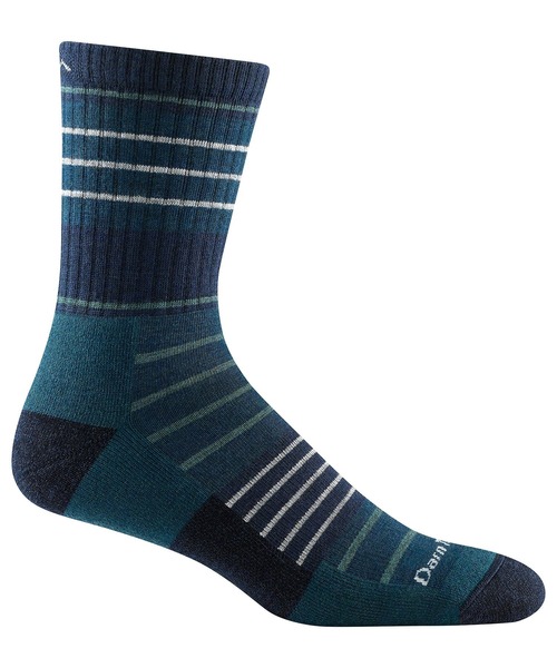 DARN TOUGH VERMONT(ダーンタフバーモント)の「DARN TOUGH/ダーンタフ 5008 Highline Micro Crew Midweight Hiking Sock/ハイラインソックス(ソックス/靴下・メンズ・ダークグレー/チョコ/インディゴブルー・MEDIUM/LARGE)」の4枚目の写真