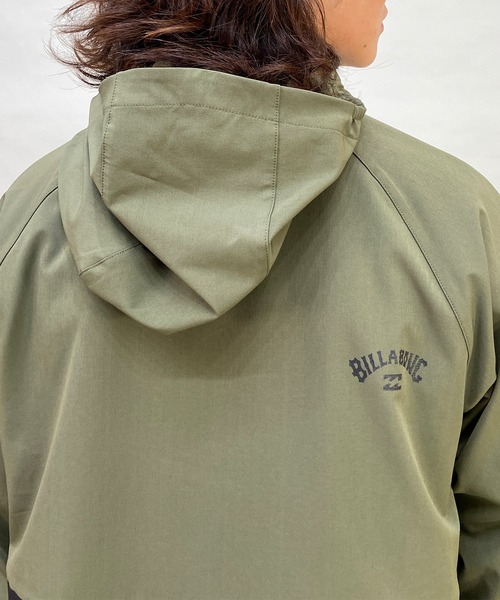 BILLABONG(ビラボン)の「BILLABONG/ビラボン スリーブプリント 撥水 セットアップ対応/トラックジャケット BD011-750(ナイロンジャケット・メンズ・グリーン/ブラック・M/L)」の22枚目の写真