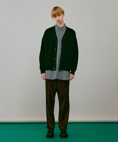 tk.TAKEO KIKUCHI(ティーケータケオキクチ)の「◆スプリングニットカーディガン(ユニセックスアイテム)(カーディガン/ボレロ・メンズ・ブラック/ダークグリーン/ブルー/ワインレッド/ホワイト系5/ブラック系4・01/02/03)」の21枚目の写真