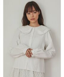 merry jenny | ラウンドダブルカラーブラウス(シャツ/ブラウス)