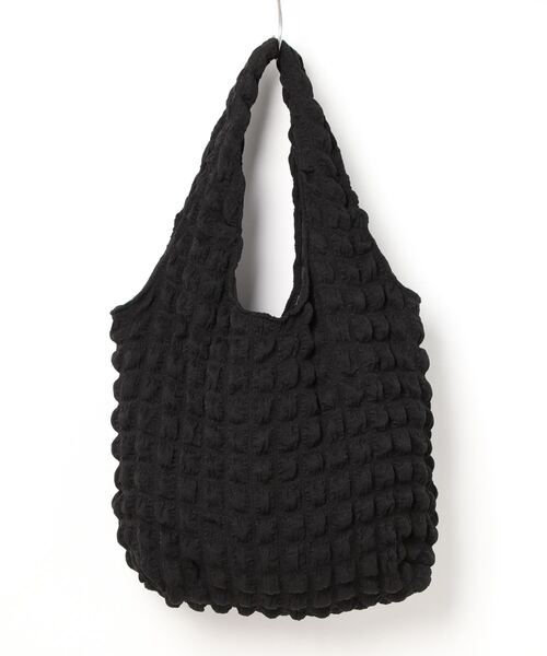 florist(フローリスト)の「【A4収納可】ポップコーンパステルカラーキルティングトートバッグ(トートバッグ・レディース・ホワイト/ライトブルー/ブラック/ピンク/セージグリーン/ライトグリーン/ライトパープル・FREE)」の16枚目の写真