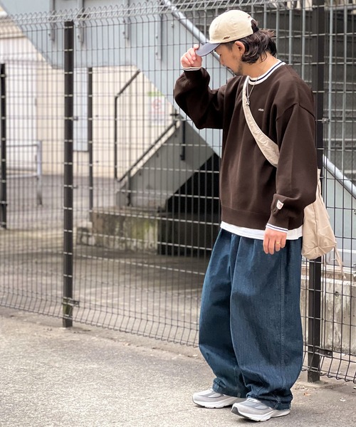 Java（ジャバ）の「《JaVaジャバ コラボ》超軽量！衿ラインクルーネックメッシュトップス（ニット/セーター・レディース・ブラック/ブラウン/グリーン/オレンジ・LARGE/MEDIUM/SMALL/X-LARGE）」の13枚目の写真