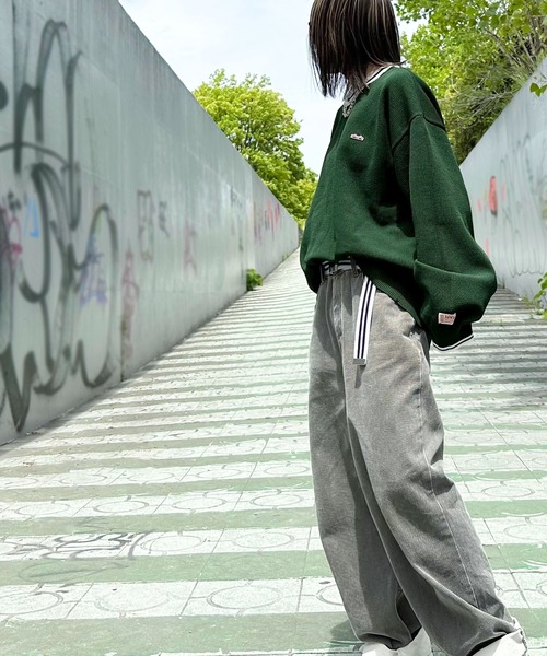 Java（ジャバ）の「《JaVaジャバ コラボ》超軽量！衿ラインクルーネックメッシュトップス（ニット/セーター・レディース・ブラック/ブラウン/グリーン/オレンジ・LARGE/MEDIUM/SMALL/X-LARGE）」の19枚目の写真