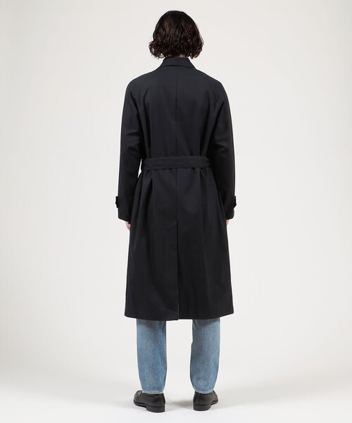 【極美品・近年】INVERTERE　ステンカラーコート　リバーシブル　サイズ40 別注】INVERTERE ウール ステンカラーコート | TOMORROWLAND