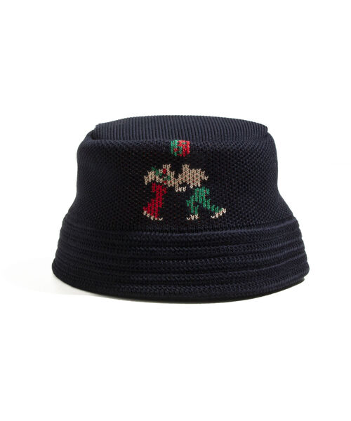 GLOSTER(グロスター)の「【Wu Xing/ウーシン】KNIT HAT ニットハット バケットハット(ハット・メンズ・ブラック/オリーブ・FREE)」の5枚目の写真