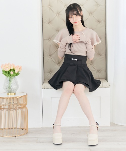 Millor TOKYO（ミラートーキョー）の「リュバンパールプラットフォームパンプス（パンプス・レディース・ブラック/ベージュ・23cm/23.5cm/24cm/24.5cm/25.5cm/22.5cm/25cm）」の9枚目の写真