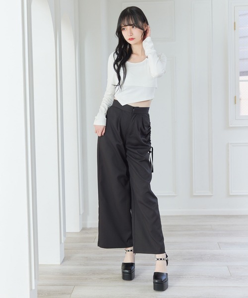 Millor TOKYO（ミラートーキョー）の「リュバンパールプラットフォームパンプス（パンプス・レディース・ブラック/ベージュ・23cm/23.5cm/24cm/24.5cm/25.5cm/22.5cm/25cm）」の7枚目の写真