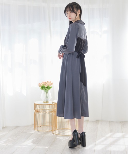 Millor TOKYO（ミラートーキョー）の「リュバンパールプラットフォームパンプス（パンプス・レディース・ブラック/ベージュ・23cm/23.5cm/24cm/24.5cm/25.5cm/22.5cm/25cm）」の6枚目の写真