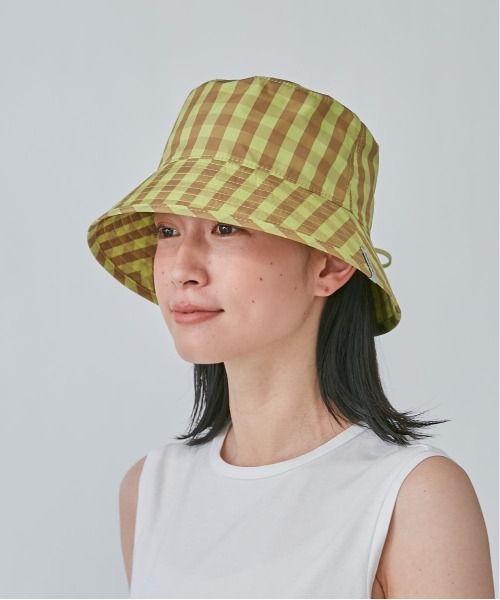 OVERRIDE（オーバーライド）の「OVERRIDE  RE:CHECK RAIN BUCKET SG（ハット・レディース・ブラック/ライトグリーン・58cm）」の12枚目の写真