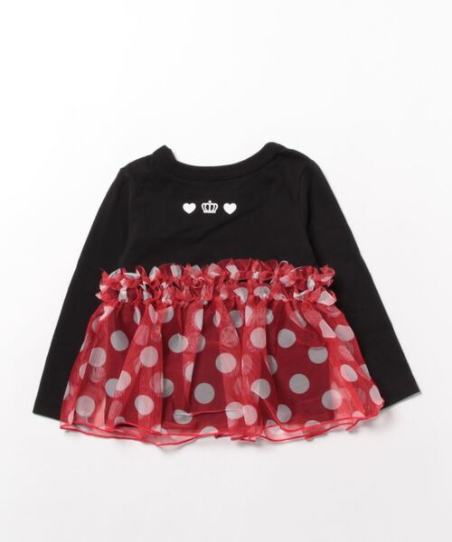 BABYDOLL（ベビードール）の「ドッキングロンT 7916K（Tシャツ/カットソー・キッズ・ブラウン/レッド・130cm/100cm/80ｃｍ/110cm/120cm/140cm/90cm）」の3枚目の写真