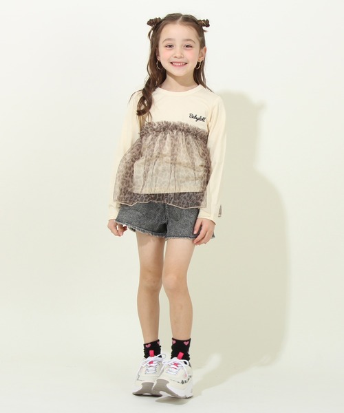 BABYDOLL（ベビードール）の「ドッキングロンT 7916K（Tシャツ/カットソー・キッズ・ブラウン/レッド・130cm/100cm/80ｃｍ/110cm/120cm/140cm/90cm）」の8枚目の写真