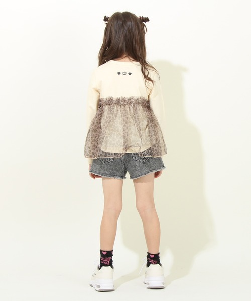 BABYDOLL（ベビードール）の「ドッキングロンT 7916K（Tシャツ/カットソー・キッズ・ブラウン/レッド・130cm/100cm/80ｃｍ/110cm/120cm/140cm/90cm）」の10枚目の写真