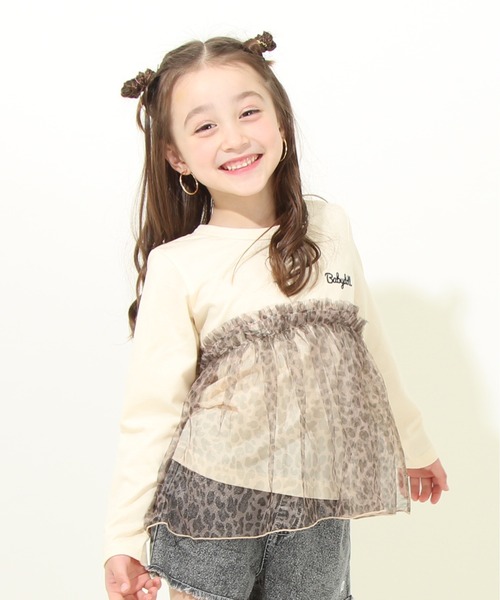 BABYDOLL（ベビードール）の「ドッキングロンT 7916K（Tシャツ/カットソー・キッズ・ブラウン/レッド・130cm/100cm/80ｃｍ/110cm/120cm/140cm/90cm）」の6枚目の写真