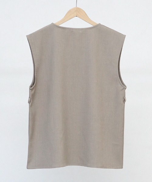 flower（フラワー）の「クラシックベスト（ベスト・レディース・アイボリー/ベージュ・FREE）」の14枚目の写真