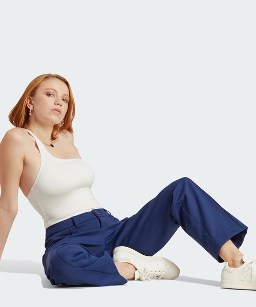 adidas（アディダス）の「BLUE VERSION クラブ ハイウエストパンツ