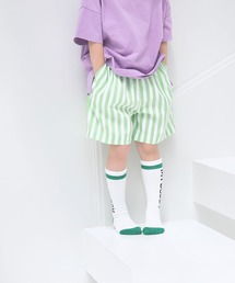 LOWRYS FARM（ローリーズファーム）の「ストライプイージーショートパンツ　192410（その他パンツ・キッズ）」