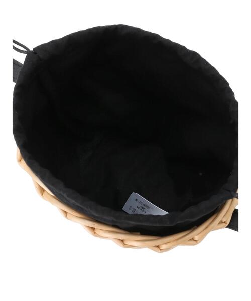 Samansa Mos2（サマンサ モスモス）の「ウィローショルダーカゴバッグ（ハンドバッグ・レディース・ブラック/ブラウン・ﾌﾘ-）」の12枚目の写真