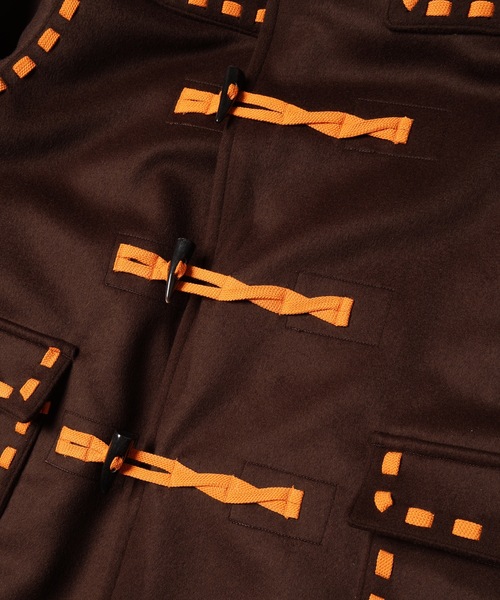 amok（アモク）の「CORD STITCH DUDDLE COAT（ダッフルコート