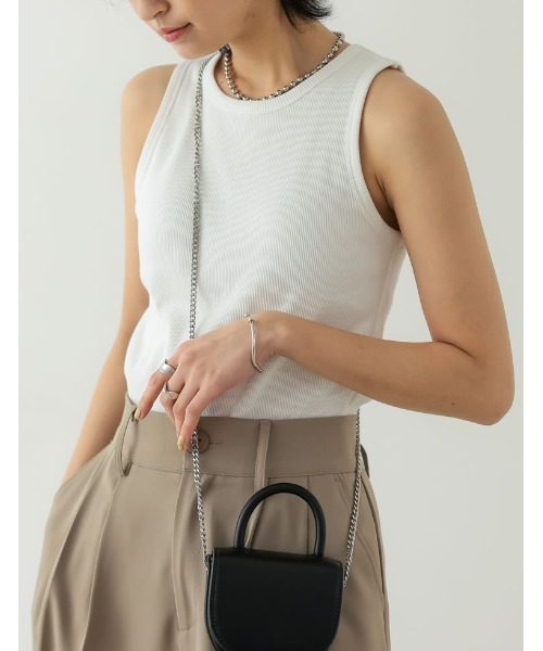 [神山まりあさん着用]カップ付きアメスリタンクトップ