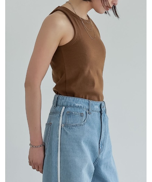 セール】[神山まりあさん着用]カップ付きアメスリタンクトップ（タンク