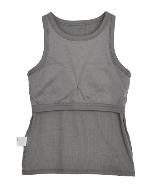 Re:EDIT（リエディ）の「[神山まりあさん着用]カップ付きアメスリタンクトップ（タンクトップ・レディース・ベージュ/オフホワイト/モカ/ブラック/チャコールグレー・LARGE/MEDIUM）」の19枚目の写真