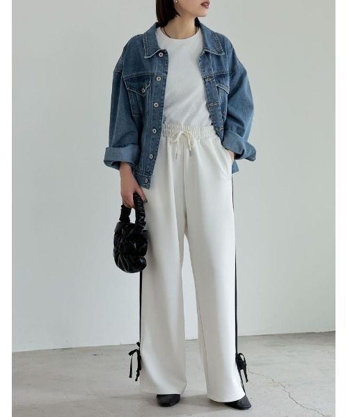 Re:EDIT（リエディ）の「[神山まりあさん着用]カップ付きアメスリタンクトップ（タンクトップ・レディース・ベージュ/オフホワイト/モカ/ブラック/チャコールグレー・LARGE/MEDIUM）」の7枚目の写真