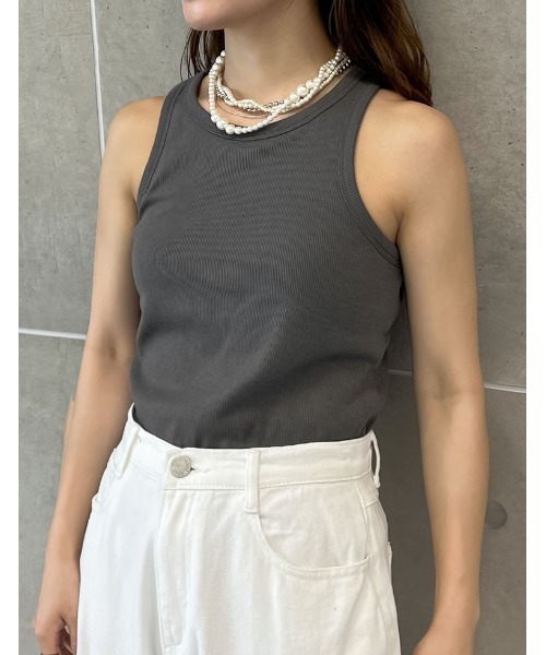 セール】[神山まりあさん着用]カップ付きアメスリタンクトップ（タンク