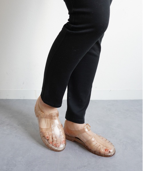 Fabby fabby(ファビィーファビィー)の「ラメグルカフラットサンダル(サンダル・レディース・ゴールド/ブラック/シルバー・SMALL/MEDIUM/LARGE)」の16枚目の写真