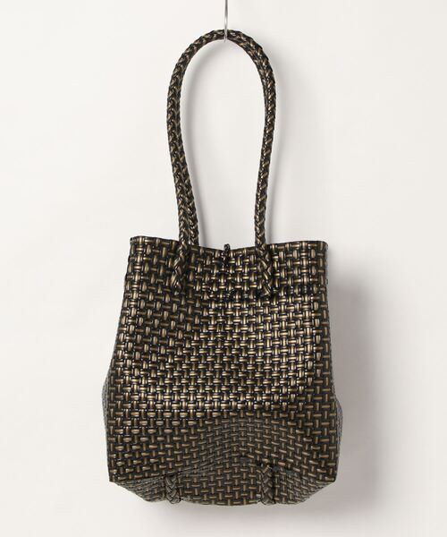 salle de bal(サルデバル)の「パサールバッグ スクエアソリッド S Pasar BAG S TCI(トートバッグ・レディース・ブラック/オレンジ/ブルー/ダークグリーン/レッド/ブラック系その他/ライトグレー/パープル/ゴールド/グリーン系その他/レッド系/ピンク系・S)」の13枚目の写真