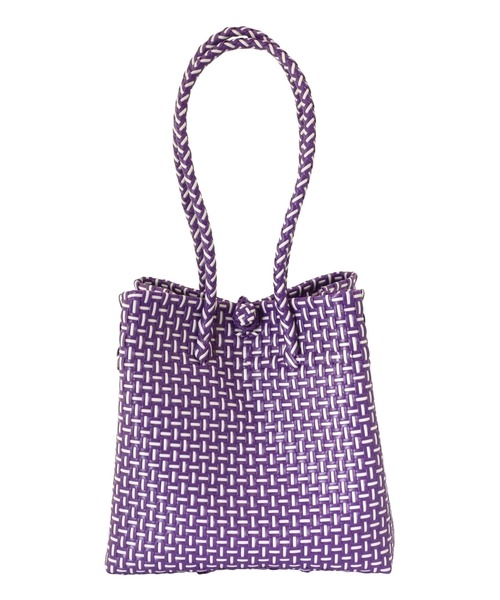 salle de bal(サルデバル)の「パサールバッグ スクエアソリッド S Pasar BAG S TCI(トートバッグ・レディース・ブラック/オレンジ/ブルー/ダークグリーン/レッド/ブラック系その他/ライトグレー/パープル/ゴールド/グリーン系その他/レッド系/ピンク系・S)」の17枚目の写真