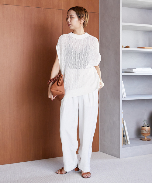 じゅっちー vermeil par iena Wフェイスニットブルゾン じゅっちー