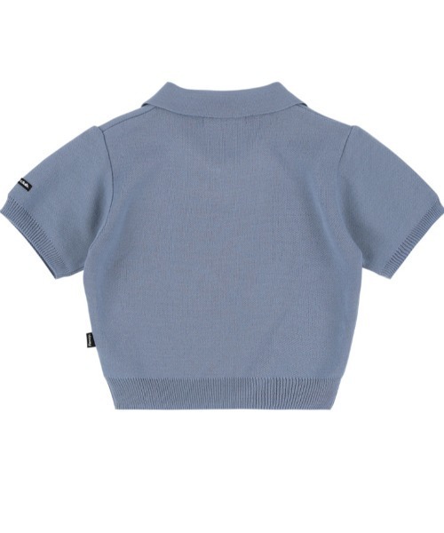 tシャツ A'GEM/9 × .kom「 FANCY CLUB/ファンシークラブ」 FANCY WAVE COLLAR KNIT TEE/ウエーブカラ A'GEM/9 × .kom『 FANCY CLUB/ファンシークラブ』 FANCY WAVE