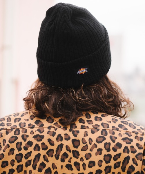 Dickies（ディッキーズ）の「Dickies EMB ニットワッチ/ロゴ/ニット帽/フリーサイズ/帽子/キャップ/ディッキーズ（ニットキャップ/ビーニー・メンズ・ブラウン/ネイビー/オフホワイト/ブラック・FREE）」の9枚目の写真
