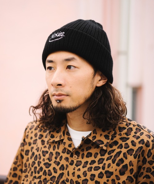 Dickies（ディッキーズ）の「Dickies EMB ニットワッチ/ロゴ/ニット帽/フリーサイズ/帽子/キャップ/ディッキーズ（ニットキャップ/ビーニー・メンズ・ブラウン/ネイビー/オフホワイト/ブラック・FREE）」の8枚目の写真