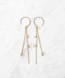 SEEDS PIERCED EARRINGS K10イエローゴールドピアス