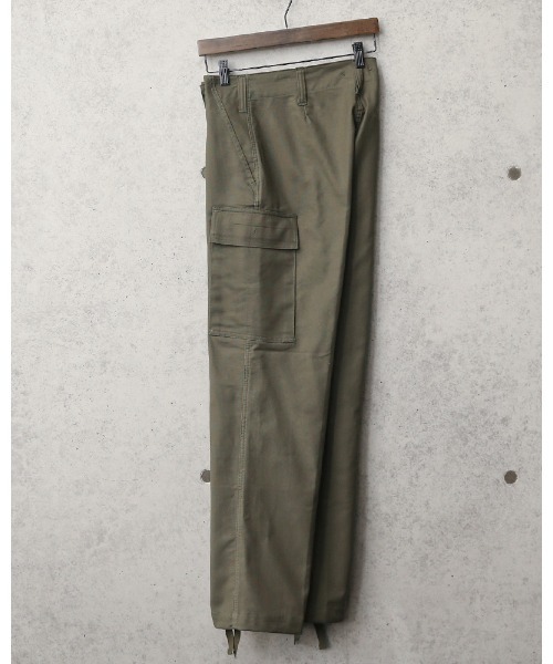 MILITARY（ミリタリー）の「新品 ドイツ軍 COMMERCIAL MODEL モールスキン カーゴパンツ（カーゴパンツ・メンズ・オリーブ・6）」の3枚目の写真