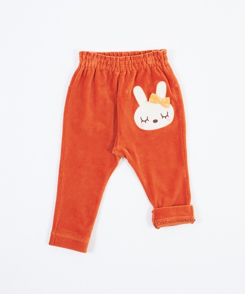 KP（ケーピー）の「うさぎアップリケ ニットコールパンツ(80～90cm 