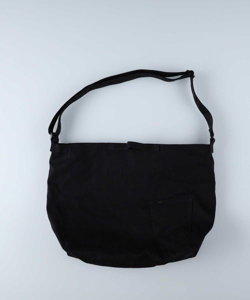 Lee（リー）の「【Lee】ＬＥＥ ビッグショルダーバッグ（ショルダーバッグ・レディース・ブラック/キナリ・ONE SIZE）」の9枚目の写真