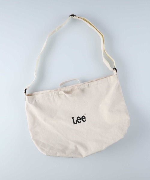 Lee（リー）の「【Lee】ＬＥＥ ビッグショルダーバッグ（ショルダーバッグ・レディース・ブラック/キナリ・ONE SIZE）」の4枚目の写真