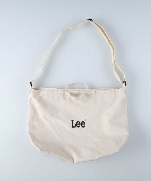Lee（リー）の「【Lee】ＬＥＥ ビッグショルダーバッグ（ショルダーバッグ・レディース・ブラック/キナリ・ONE SIZE）」の5枚目の写真