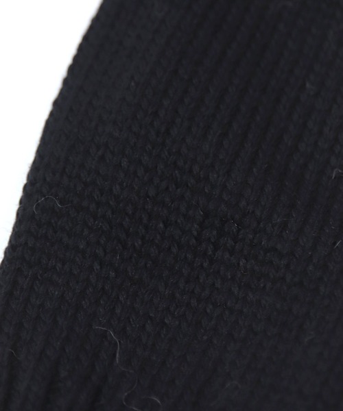 HIGHLAND 2000（ハイランドトゥーサウザンド）の「[ HIGHLAND2000 ] KNIT MITTEN / ミラノウール ミトングローブ（手袋・レディース・レッド/ブラック/アイボリー・FREE）」の5枚目の写真